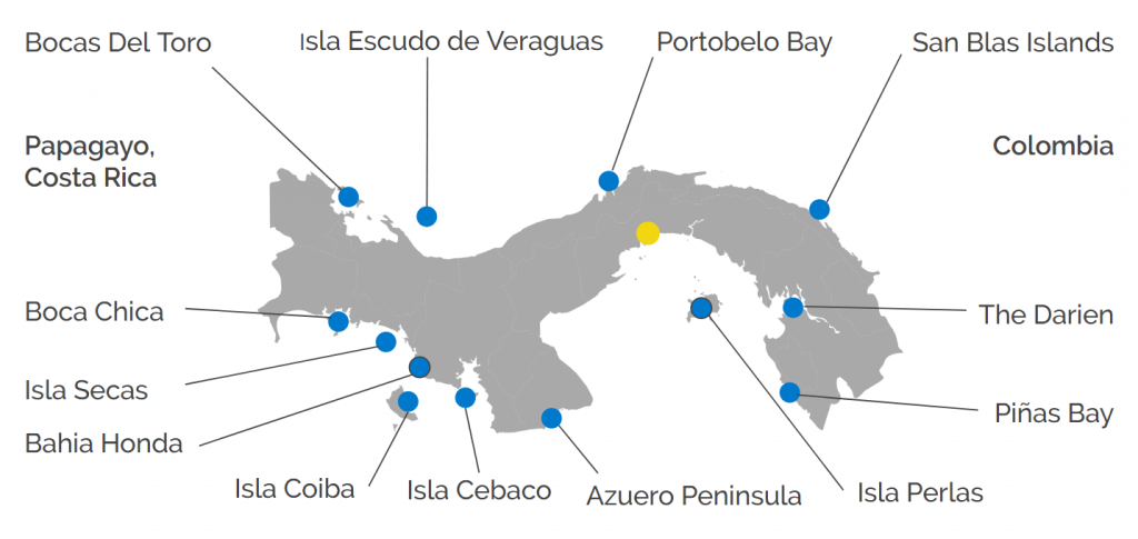 Destination Panama Map