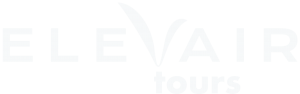 Elevair Tours Logo White Wo Background
